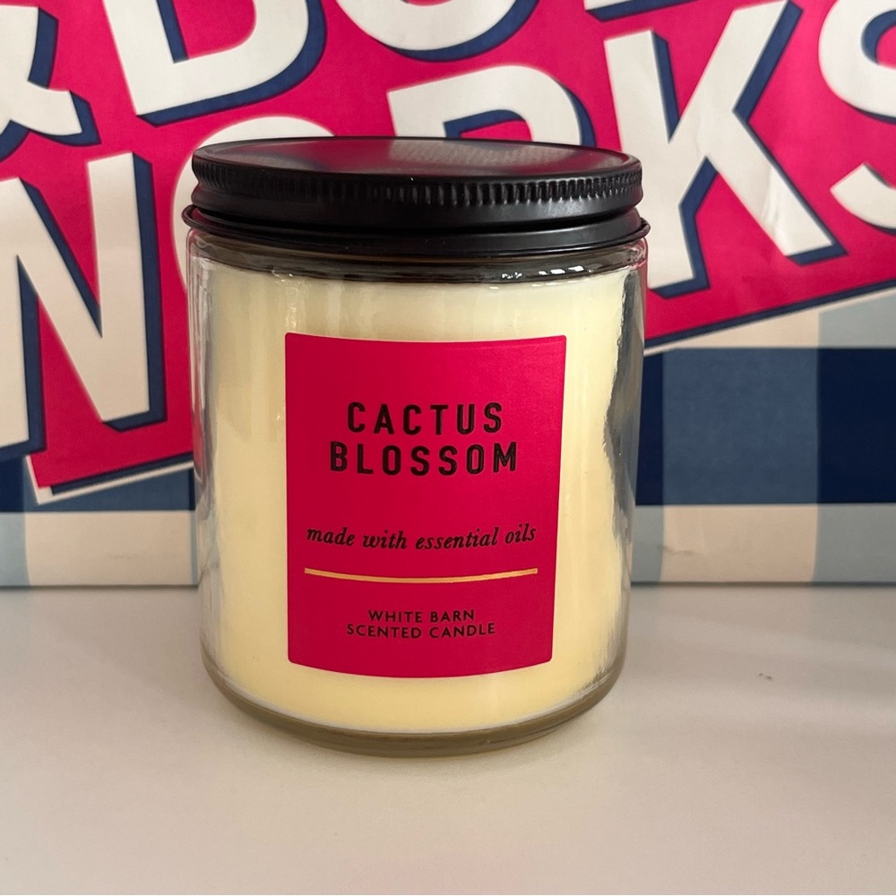 New Cactus Blossom single wick bath and body works candle